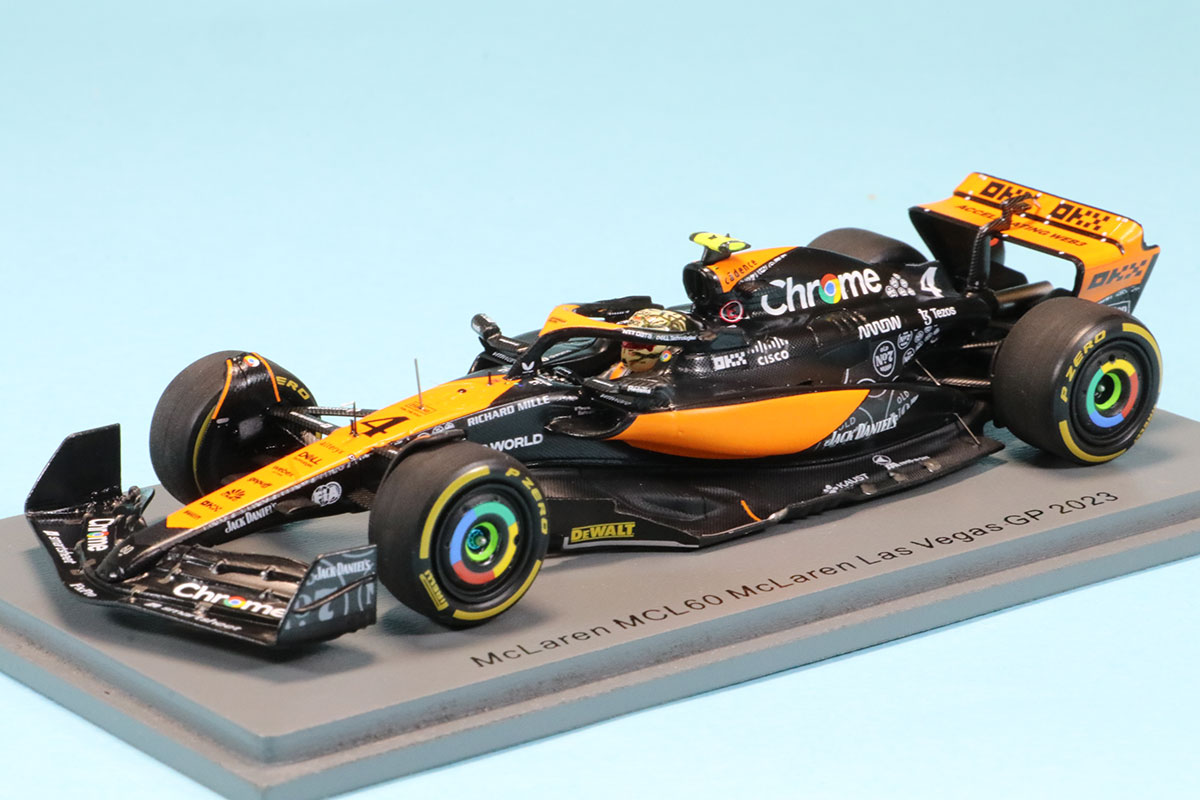 スパーク 1/43 マクラーレン MCL60 ラスベガス GP 2023 L.ノリス　S8940