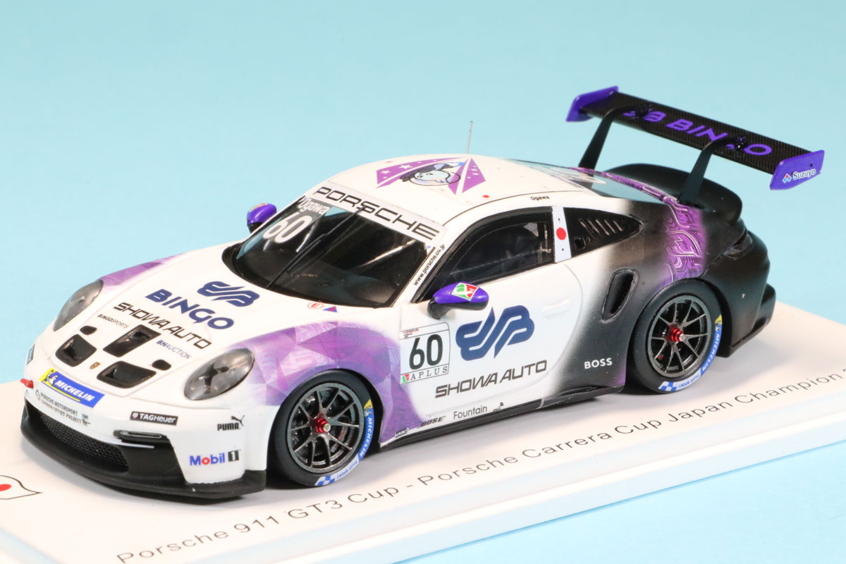 スパーク 1/43 ポルシェ 911 GT3 ポルシェカレラカップ 日本