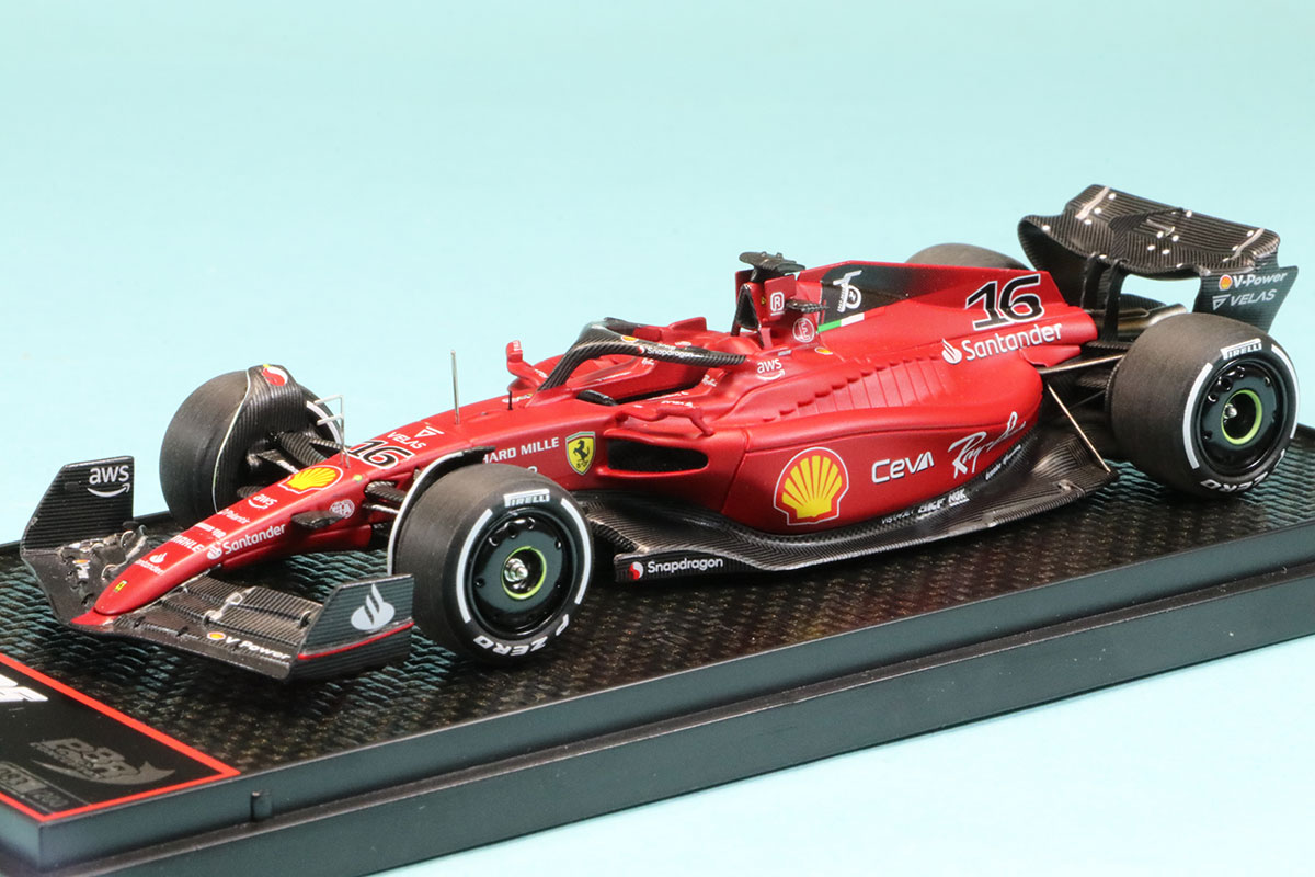 BBR 1/43 フェラーリ F1-75 オーストラリア GP 2022 C.ルクレール ウィナー 限定200台　BBRC278A