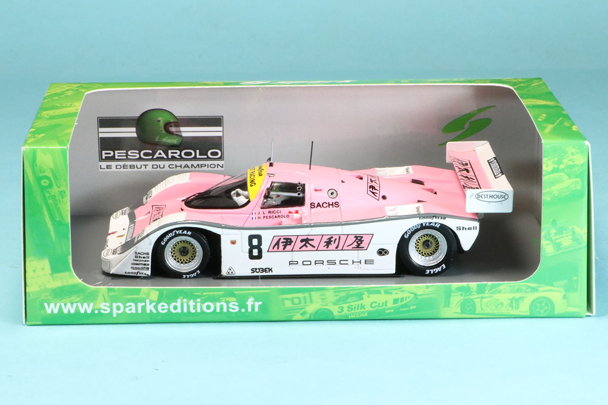 【爆売り！】 海外ショップ特注スパーク 1/43 スパーク 1/43 962C ポルシェ ミニカー