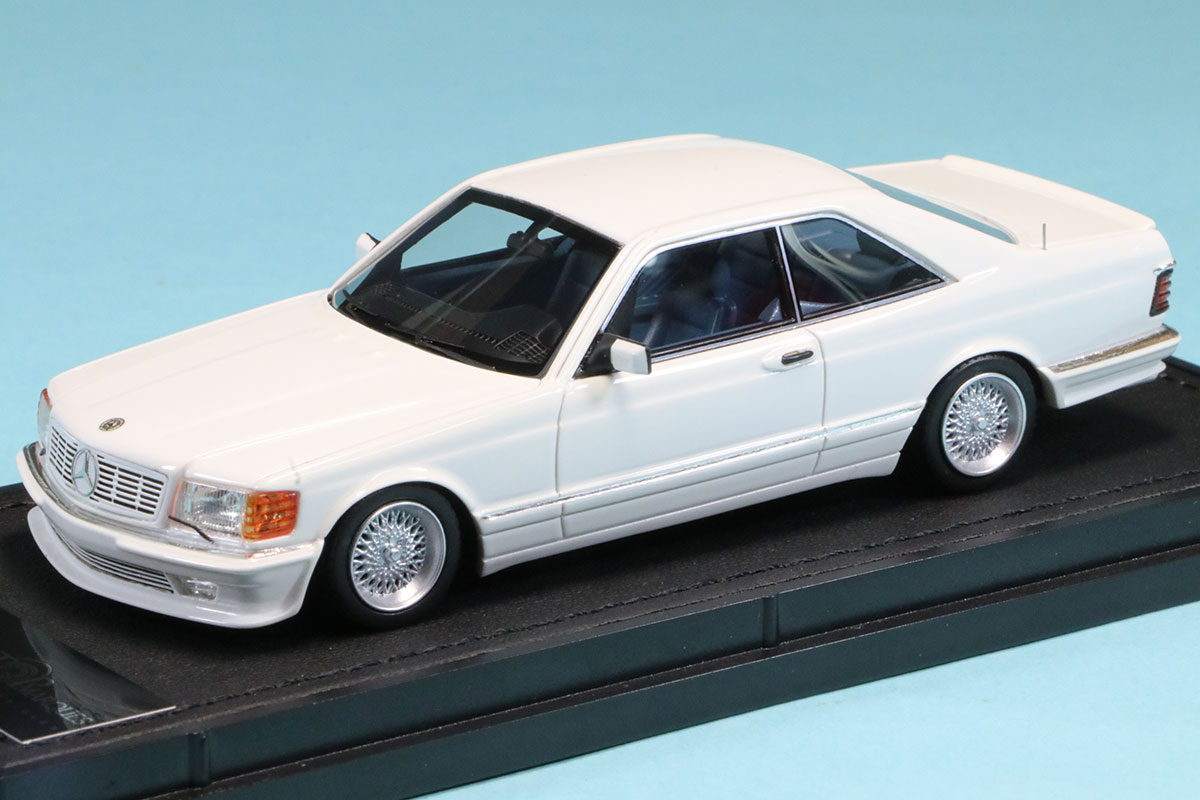 トップマルケス/GPレプリカーズ 1/43 メルセデス 560 SEC ロリンザー 1987 ホワイト　TOP43008C