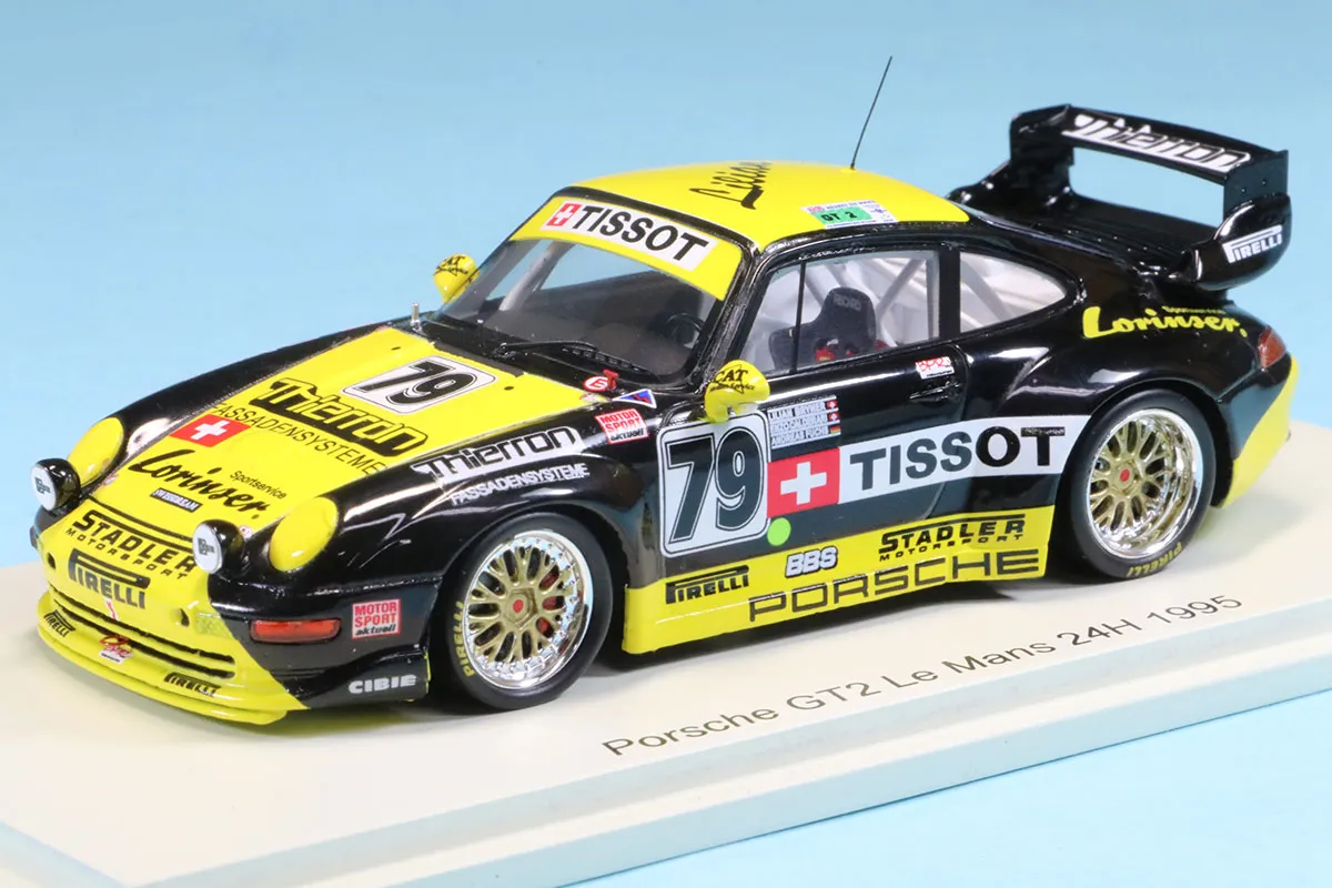 スパーク 1/43 ポルシェ 911 GT2 ルマン 1995 No.79 S9899 ミニカー