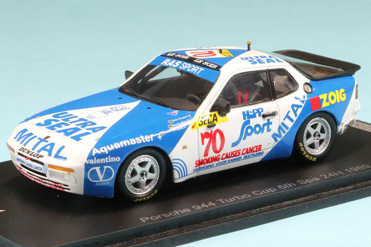 スパーク 1/43 ポルシェ 994 ターボ スパ 24h 1989 No.70 SB765