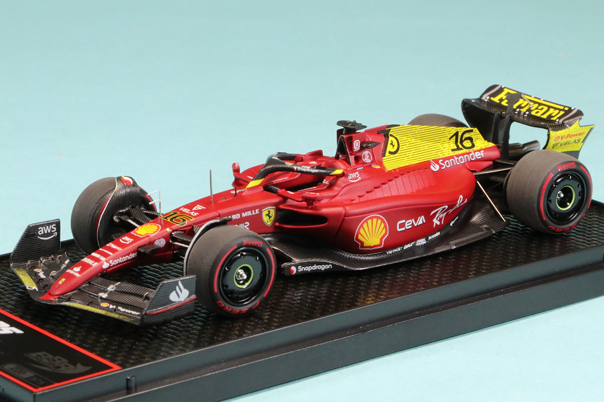 BBR 1/43 フェラーリ F1-75 イタリア GP  2022 C.ルクレール 2nd. モンツァ100周年カラー　BBRC277A