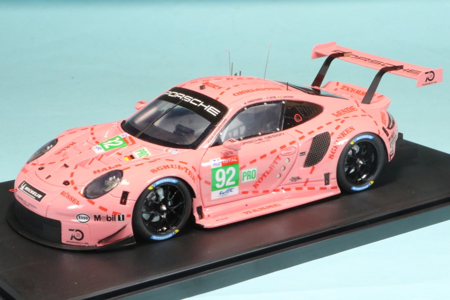 [受注製作見本] ロムファクトリー 1/24 ポルシェ 911 RSR Porsche GT Team ルマン 24h 2018 LMGTE-Pro クラスWinner No.92　RFP24112_YS