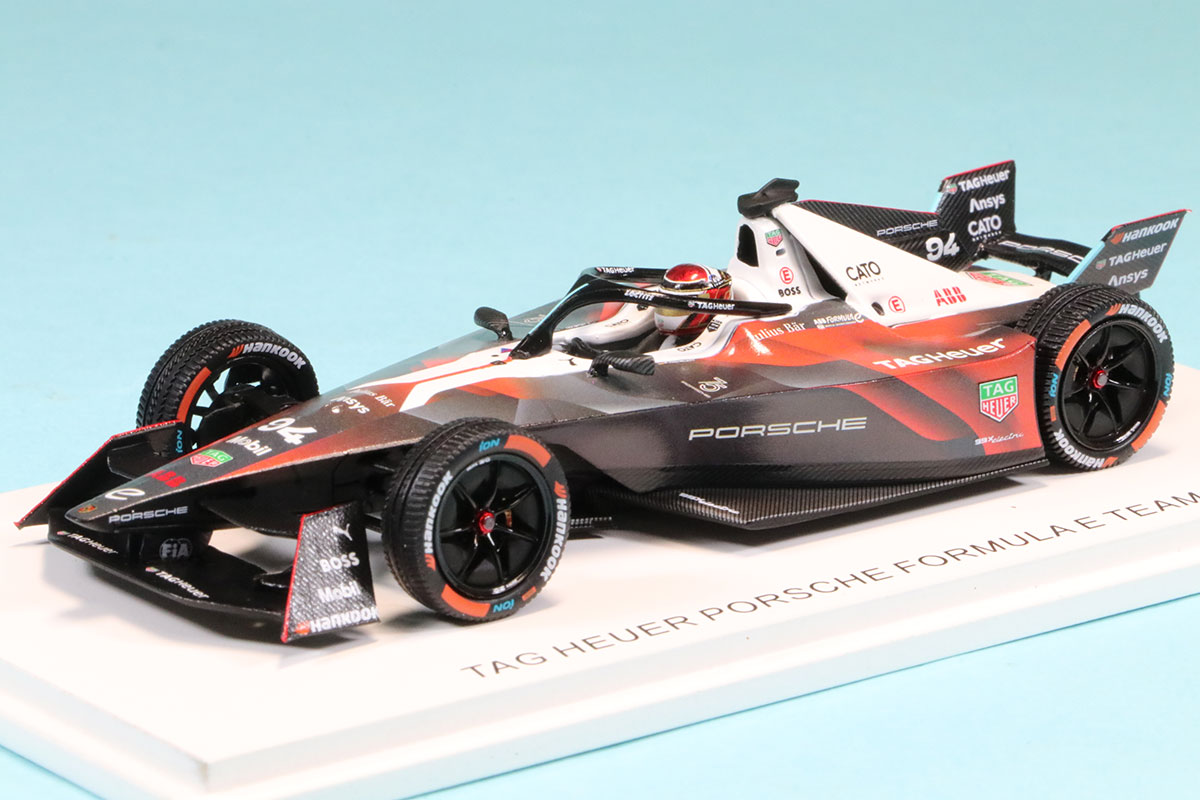 スパーク 1/43 タグホイヤー ポルシェ フォミュラー E TEAM No.94 Winner Diriyah ePrix I Pascal Wehrlein シーズン9　S6771