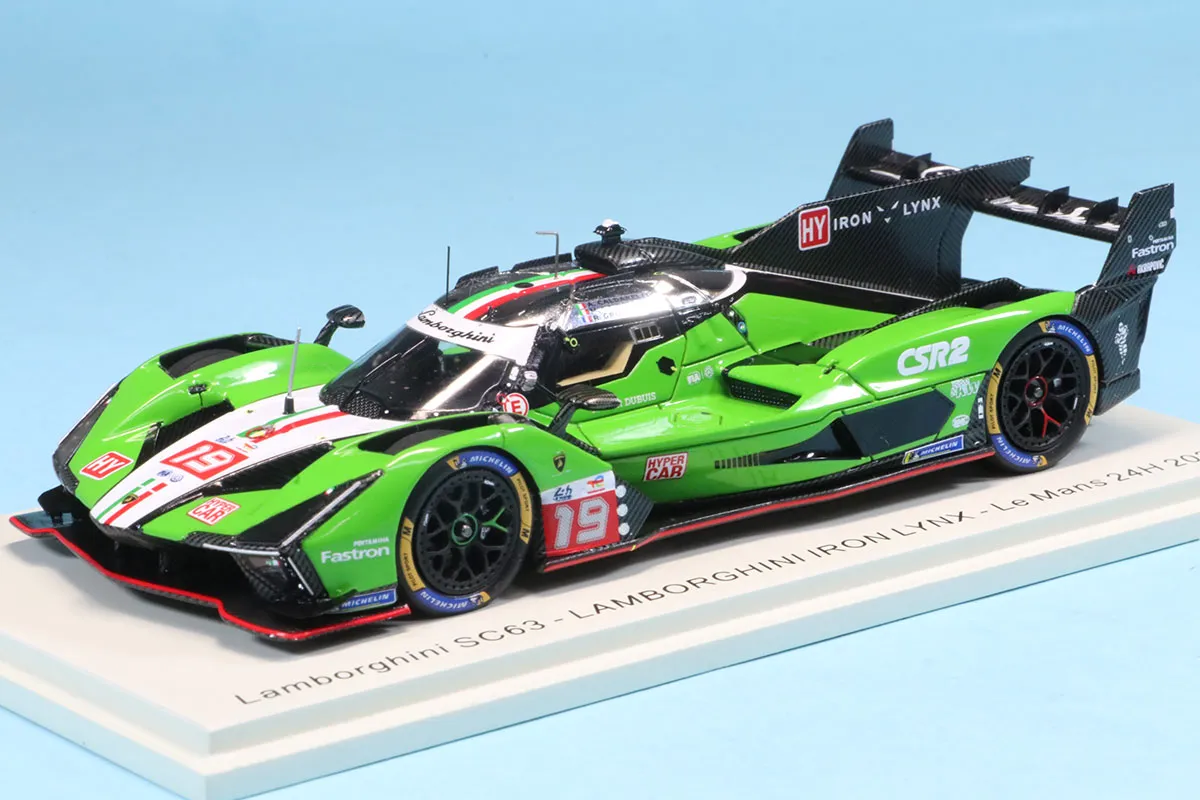 スパーク 1/18 ランボルギーニ SC63 IRON LYNX 2024 ルマン24H