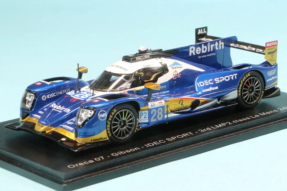 スパーク 1/43 オレカ 07 ギブソン No.28 IDEC SPORT 3rd LMP2 class ルマン 2024　S9137