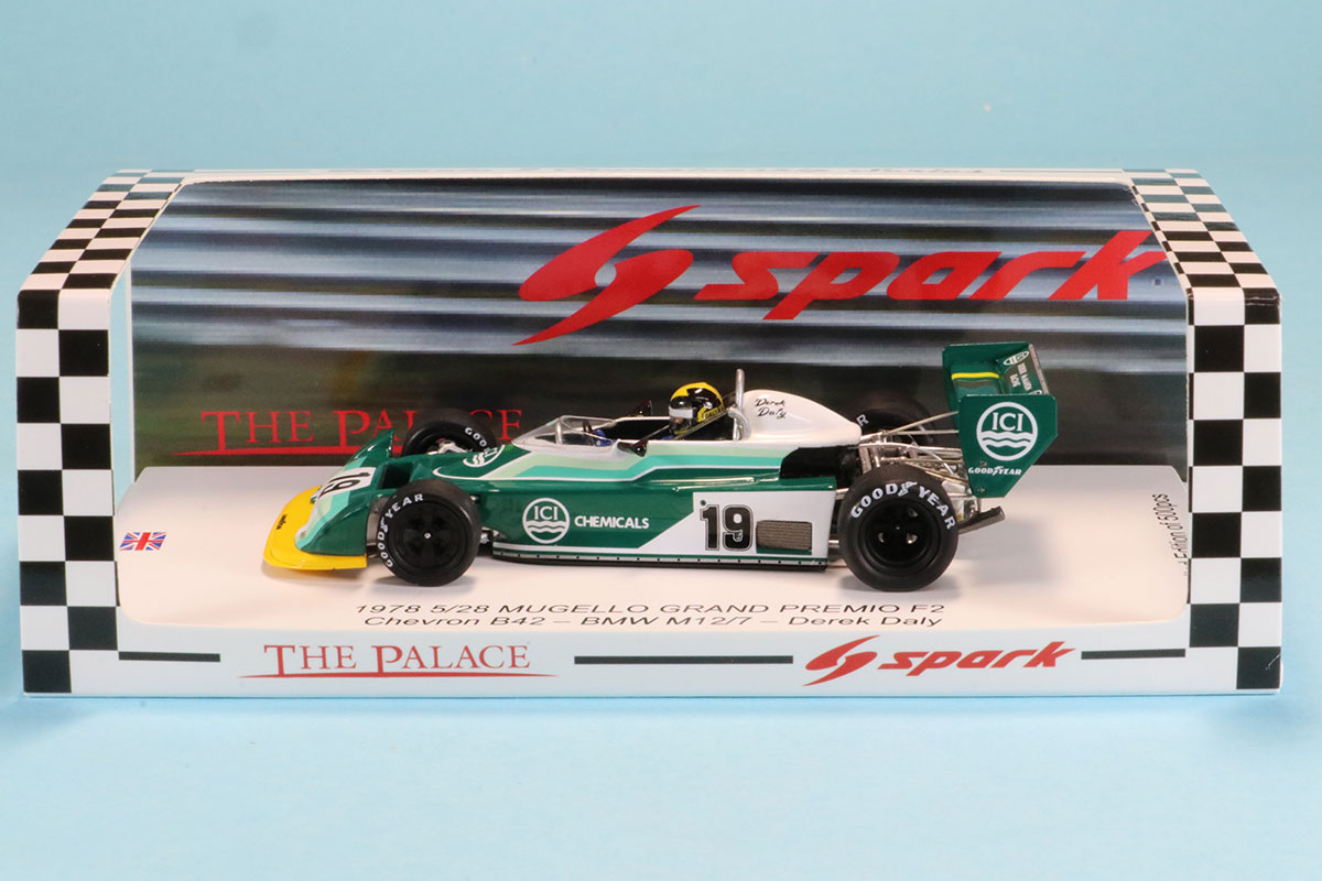 HRC特注スパーク 1/43 シェブロン B42 F2 ムジェロGP 1978 D