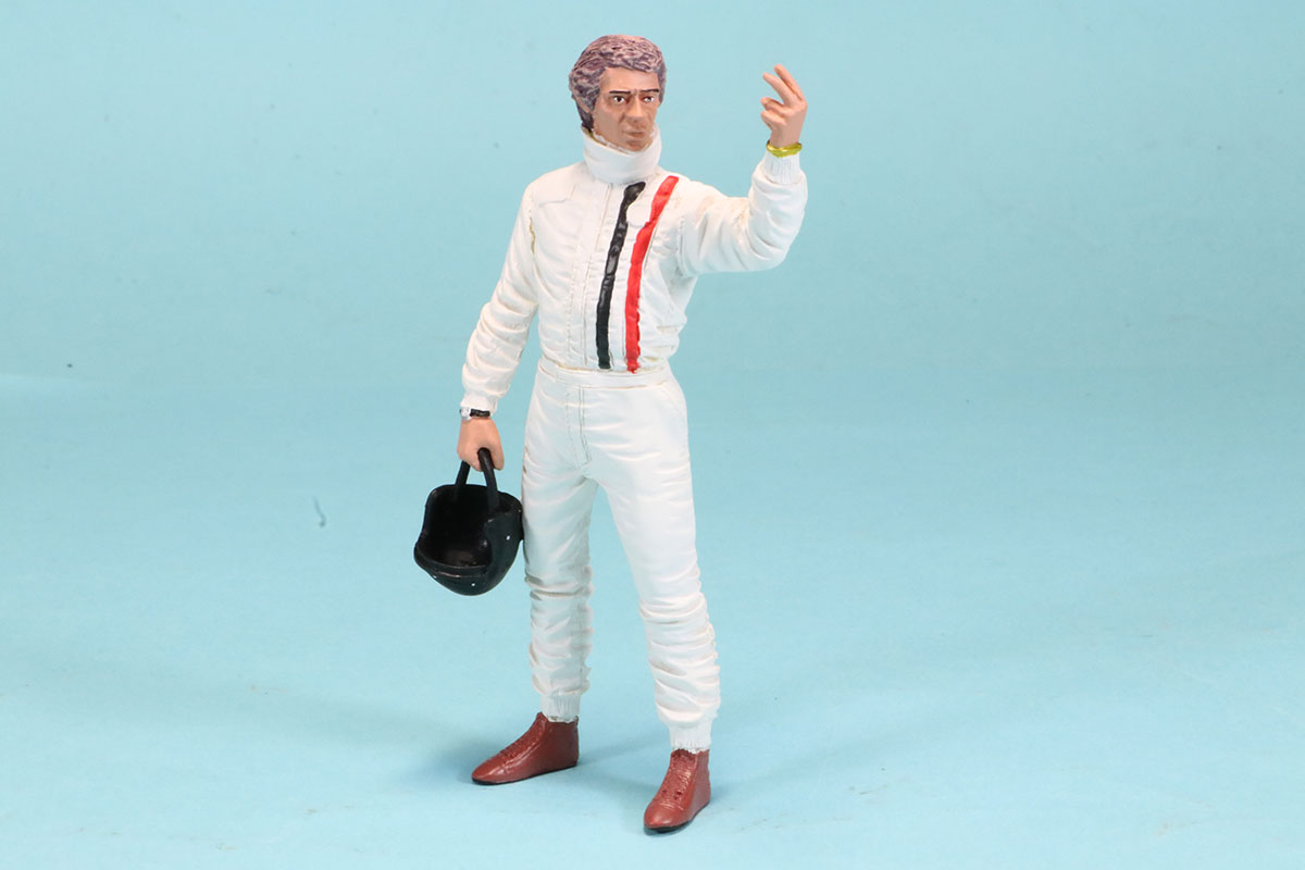 KKスケール 1/18 レーシングドライバー フィギュア デカール付き　KKFIG012