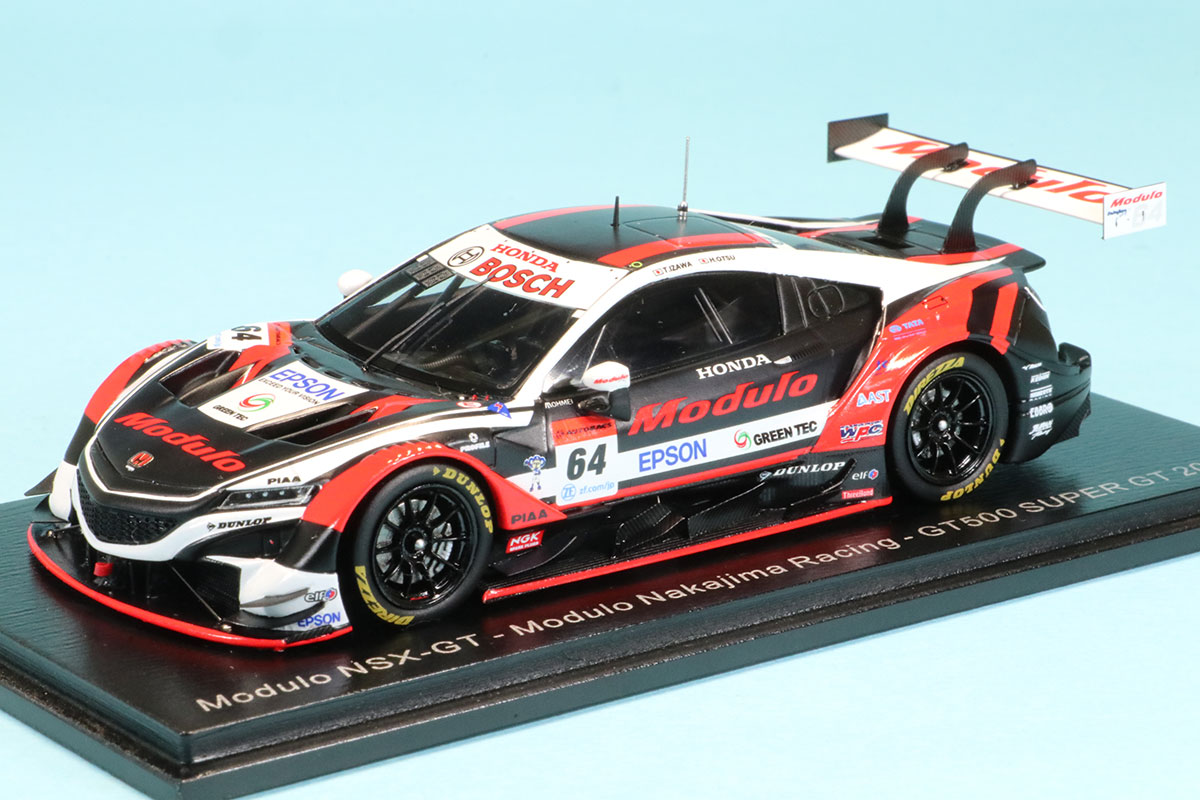 スパーク 1/43 モデューロ ホンダ NSX-GT スーパーGT 2020 GT500