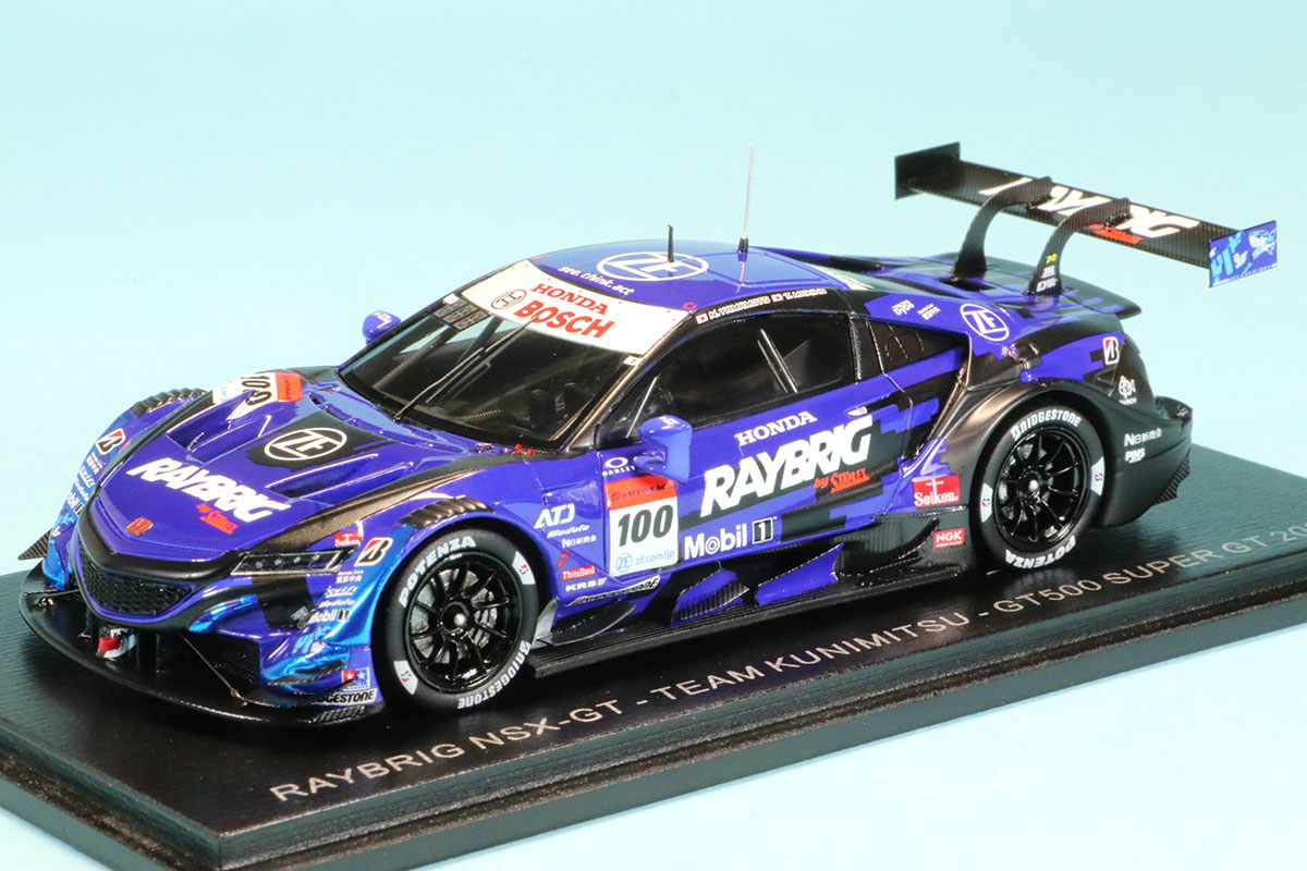 Spark 1/43 Super GT 2020 Raybrig NSX-GT Champion Package