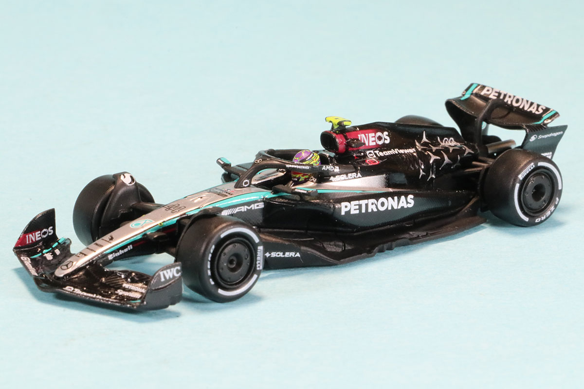 スパーク 1/64 メルセデス AMG W15 2024 L.ハミルトン Y364 ミニカー
