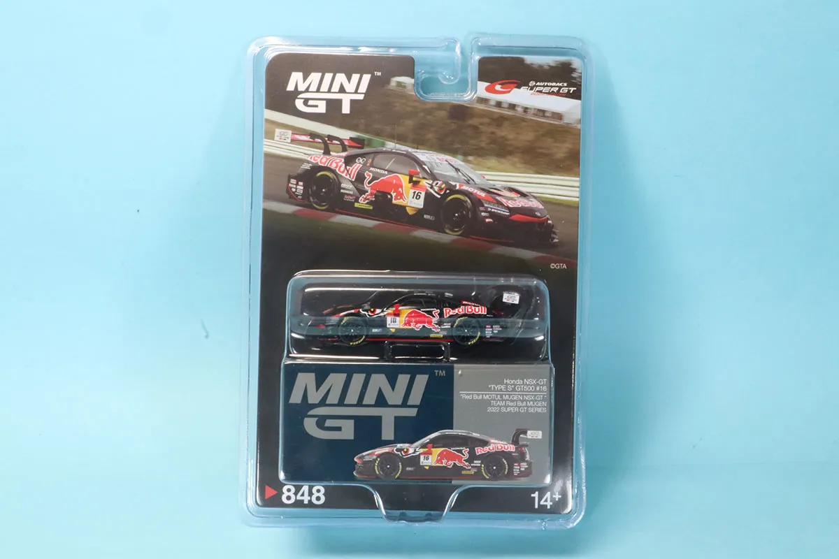 MINI-GT 1/64 レッドブル モチュール ムゲン ホンダ NSX-GT
