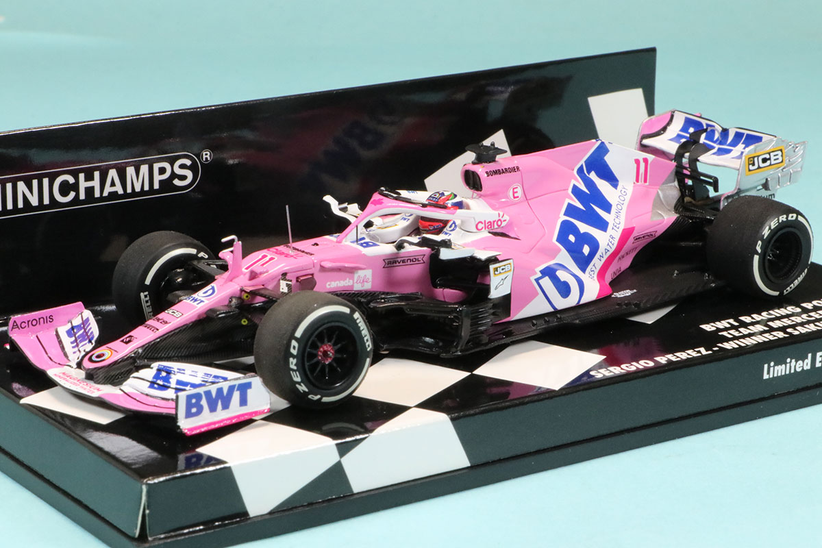 ミニチャンプス 1/43 BWT レーシング ポイント F1 チーム メルセデス