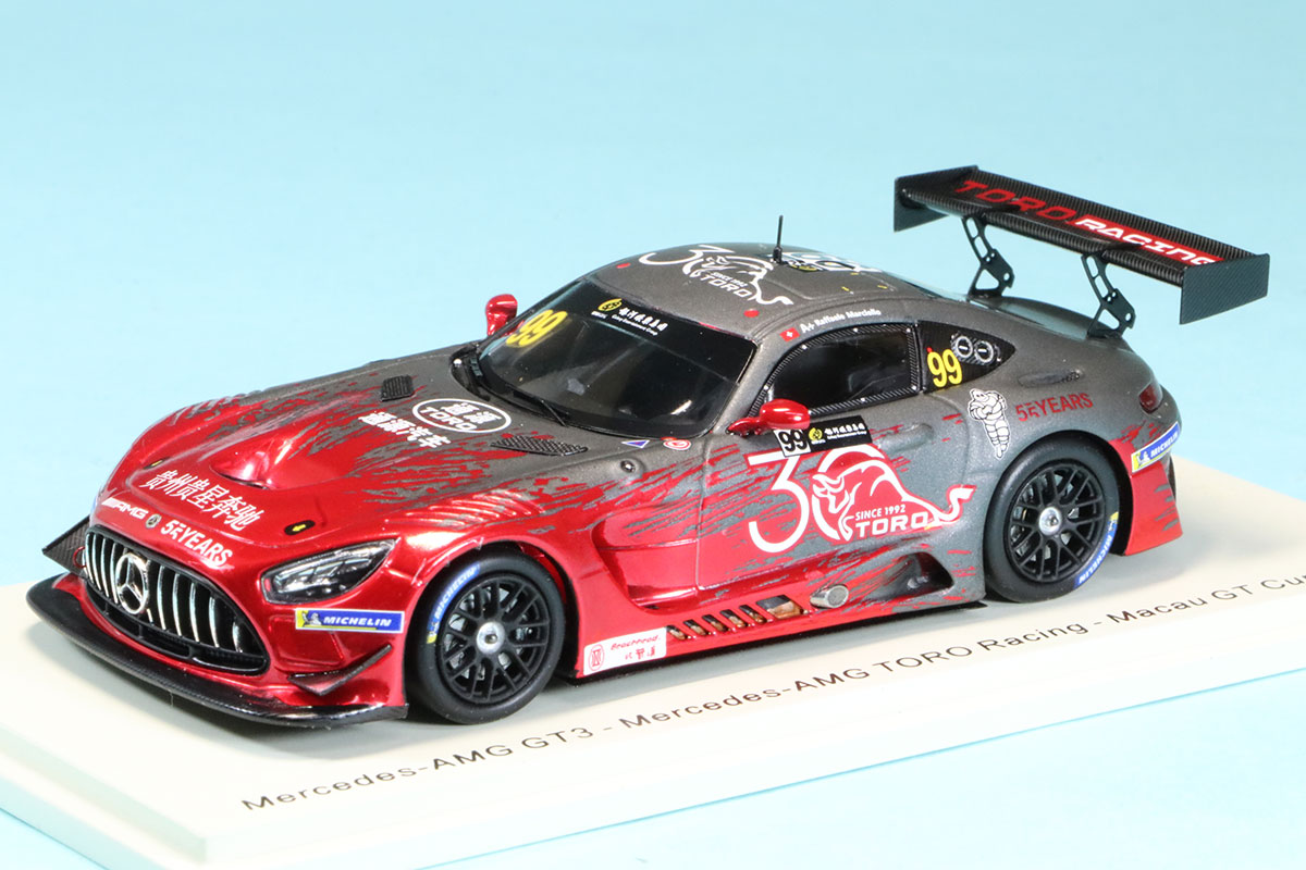 スパーク 1/43 メルセデス AMG GT3マカオGTカップ 2022 No.99