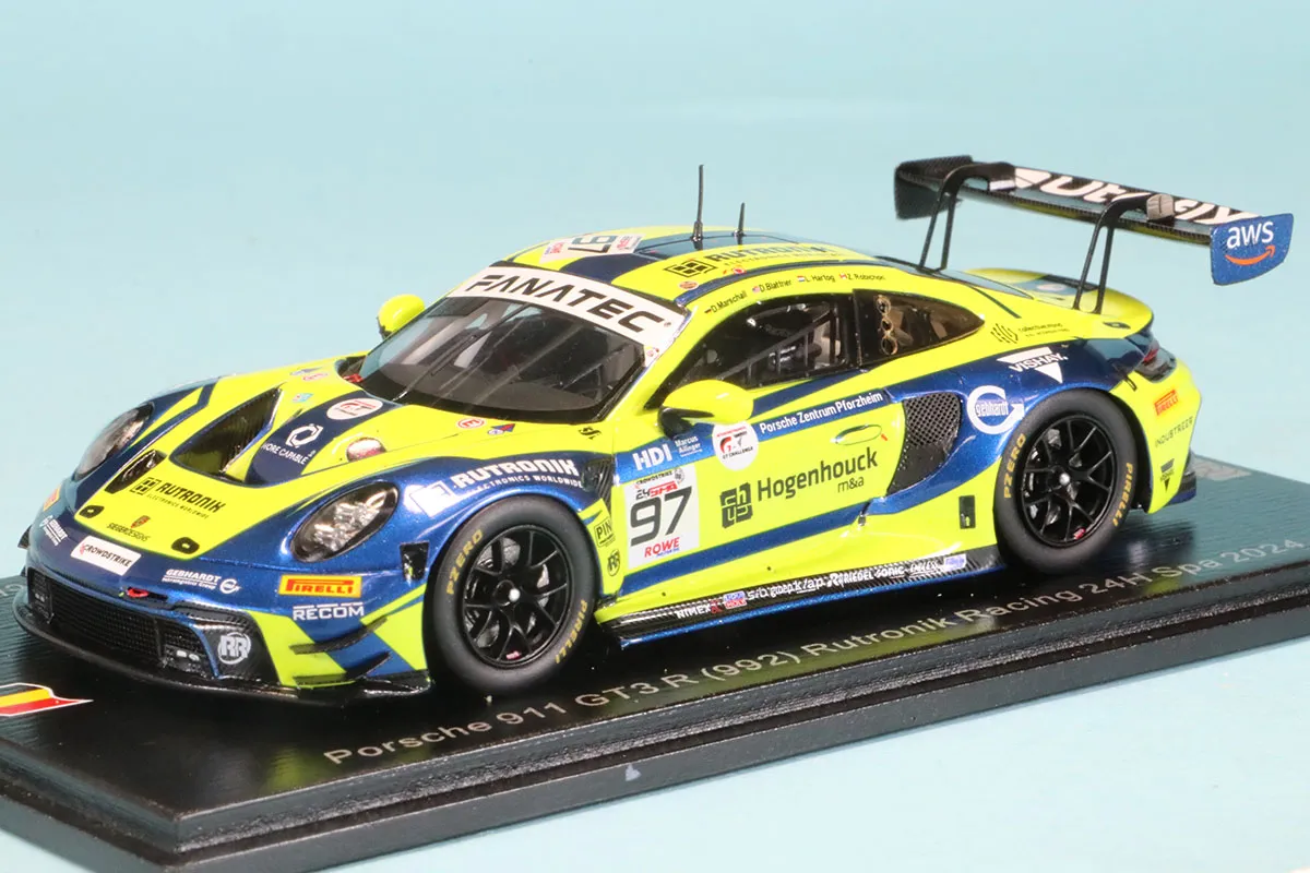 1/43 TSM Porsche 911 GT3 R 2024 IMSA Daytona 24 Hrs GTD Pro