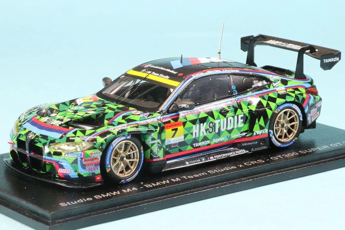 [新品]スパーク 1/43 Studie x CRS BMW M4 2023 BMW M4 M Team Studie x CRS GT300 Super GT Japan 2024 - scale