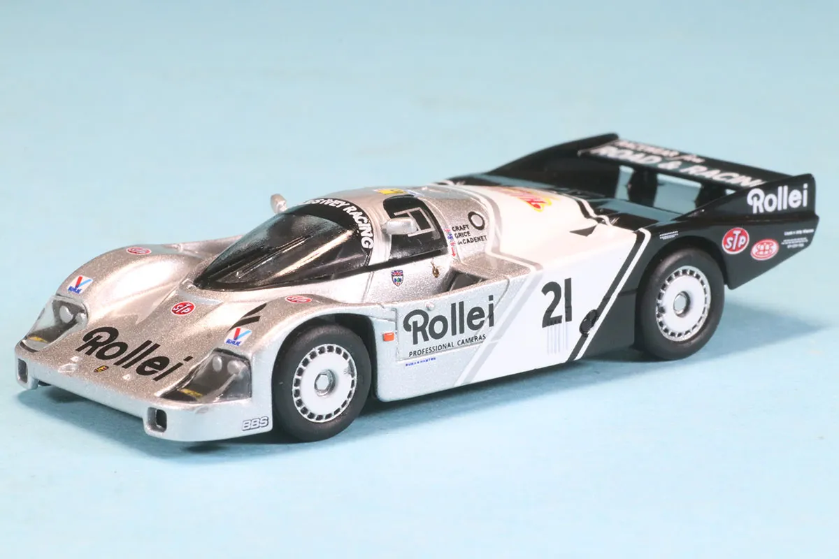 スパーク 1/64 ポルシェ 956 ルマン 1984 No.21 Y322 ミニカー