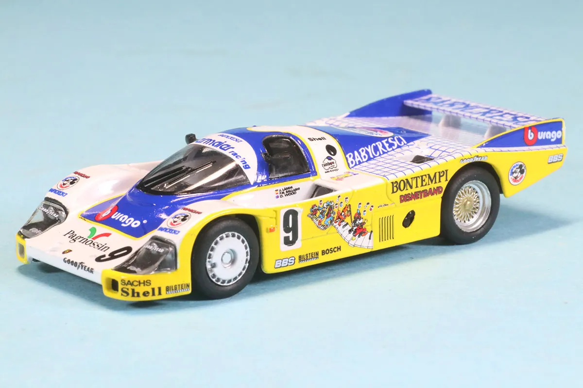 スパーク 1/64 ポルシェ 956 ルマン 1986 No.9 Y325 ミニカーショップ ロム