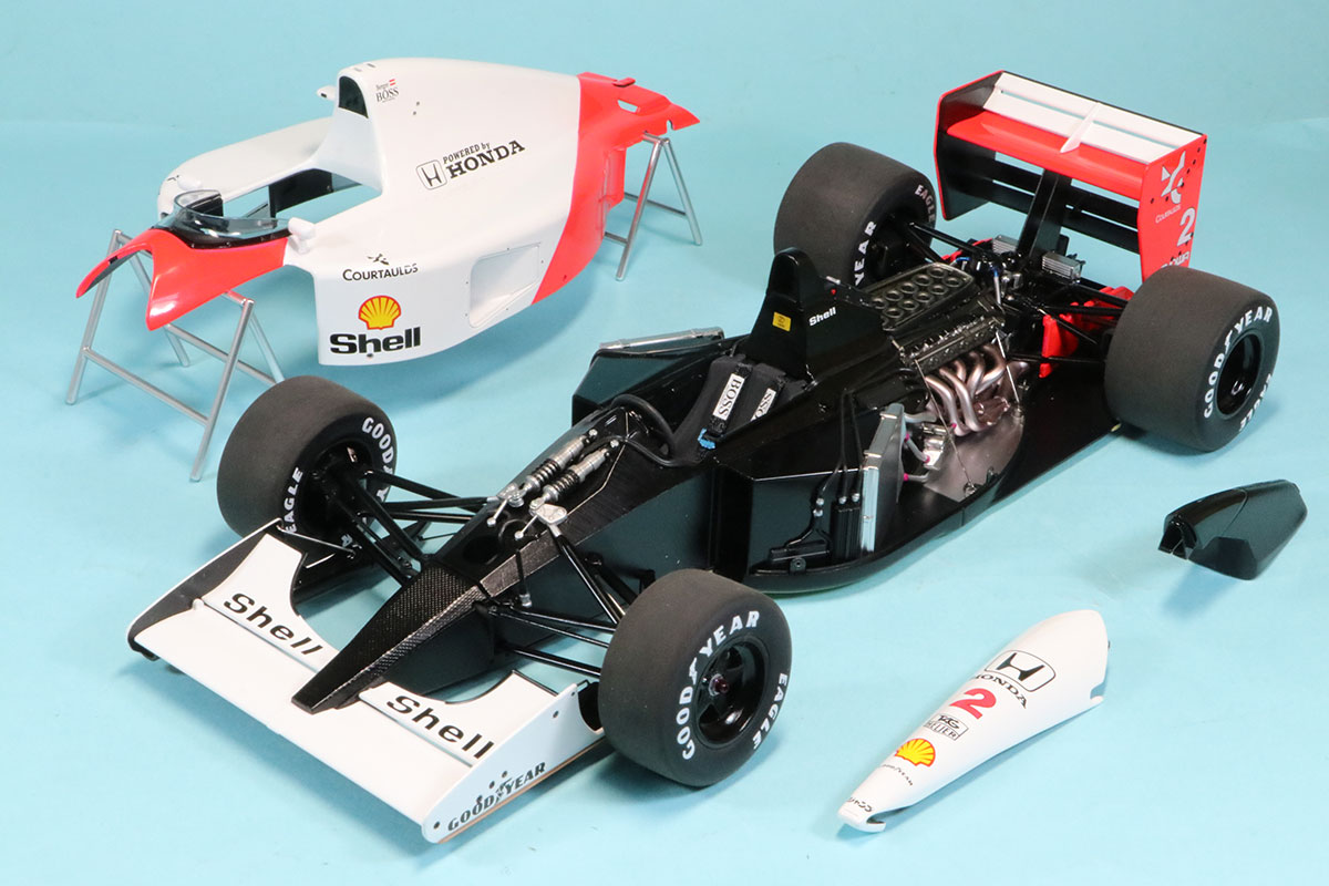 予約] オートアート 1/18 マクラーレン MP4/6 ホンダ 日本 GP