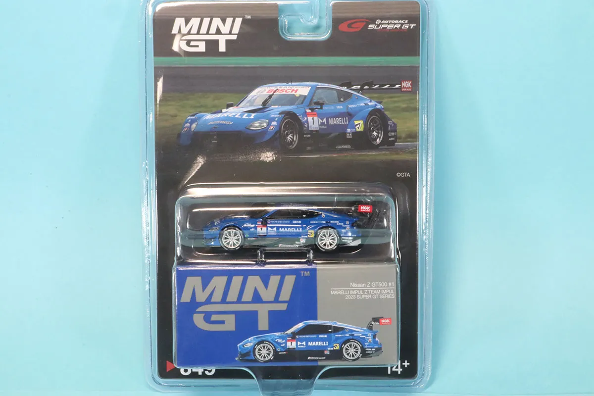 MINI-GT 1/64 マレリ インパル ニッサン Z スーパーGT 2023