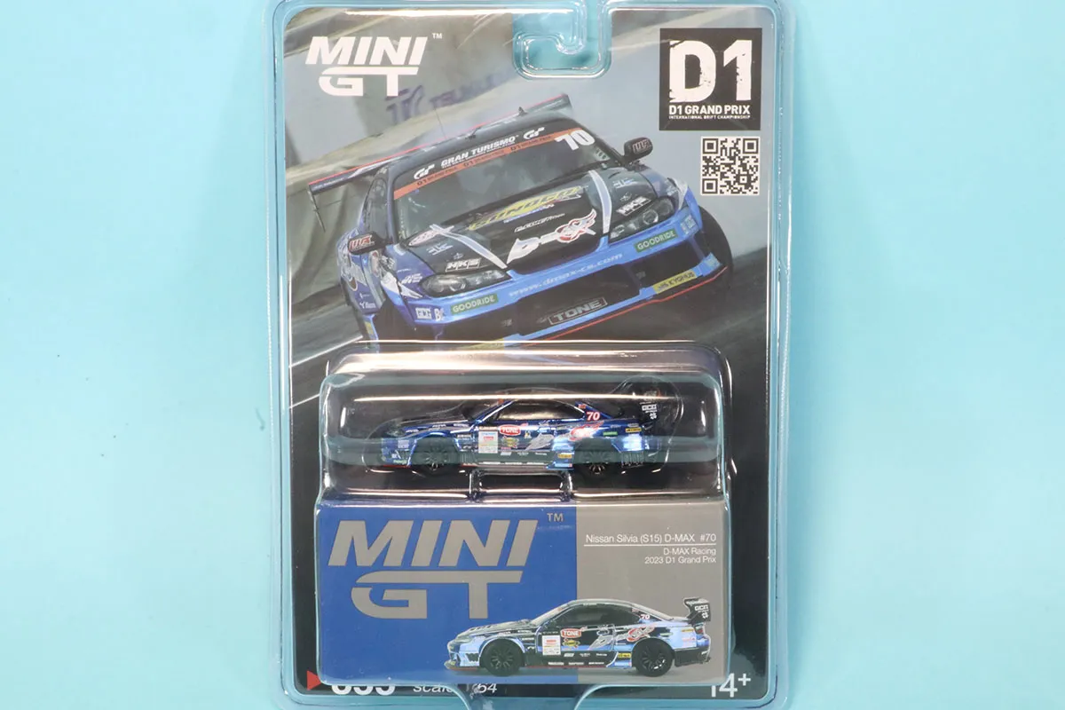 MINI-GT 1/64 ニッサン シルビア S15 D1 GP 2023 No.70 D-MAX