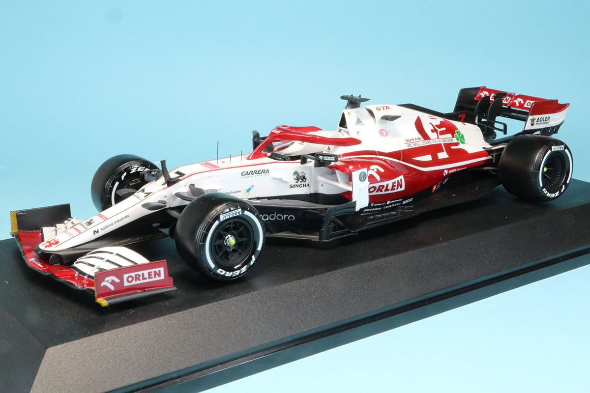 ロムファクトリー 1/20 アルファロメオ C41 アブダビGP 2021 K.ライコネン "引退レース" 　RFSM00_36