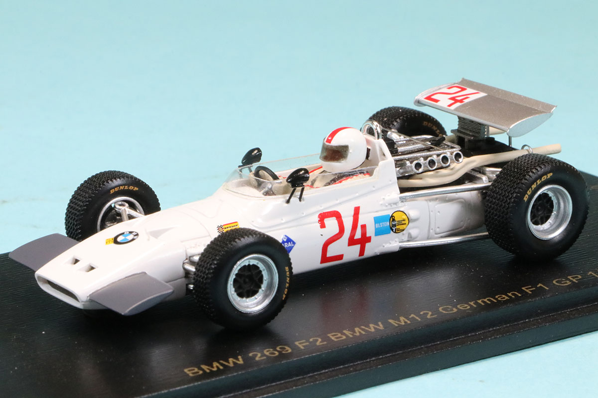 レースランド特注スパーク 1/43 BMW 269F2 BMW M12 ドイツ GP 1969 G.ミッター　RS1760
