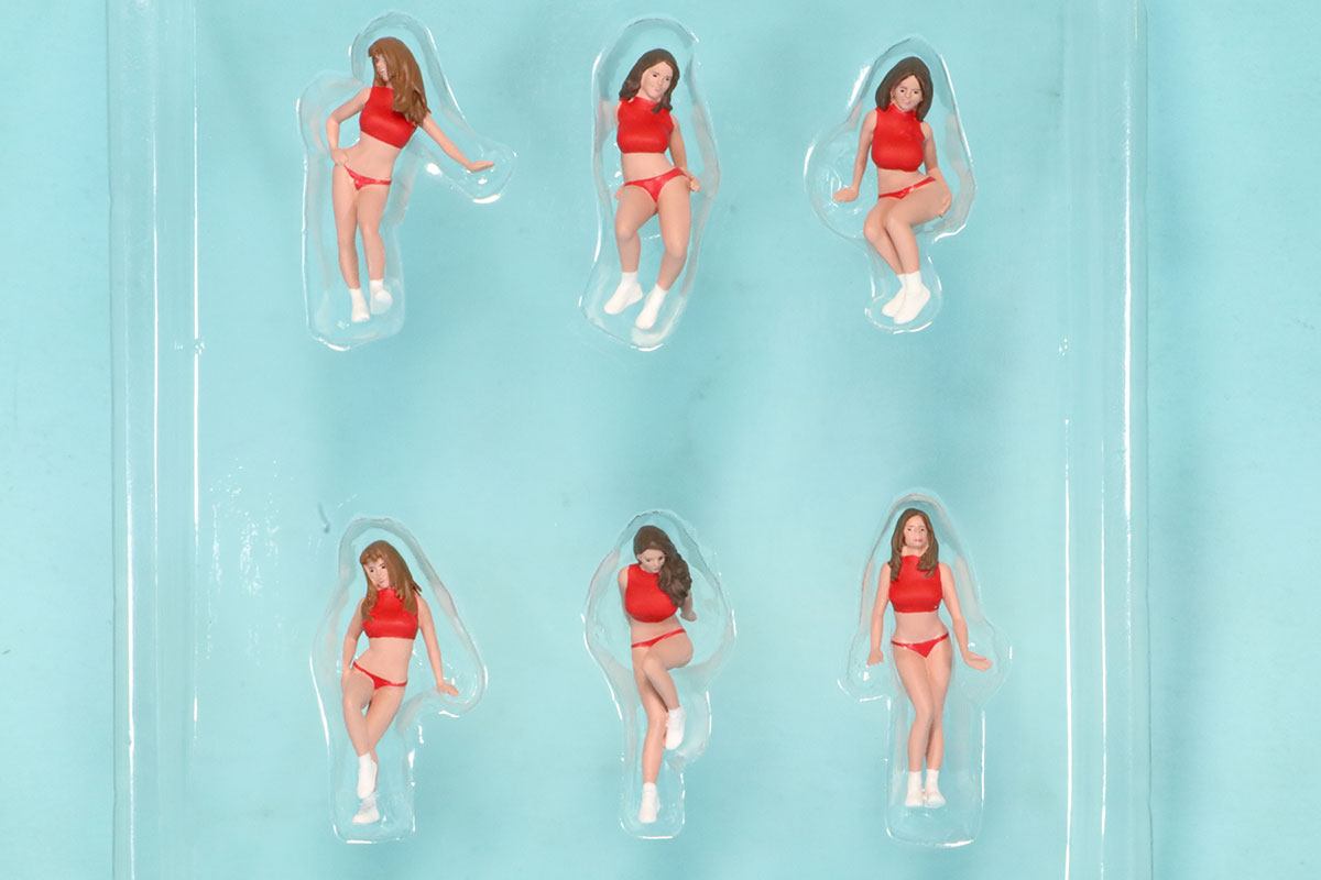 スパーク 1/43 グリッドガール フィギュアセット 1990年代 (ミニカーは付属しません)　43AC023