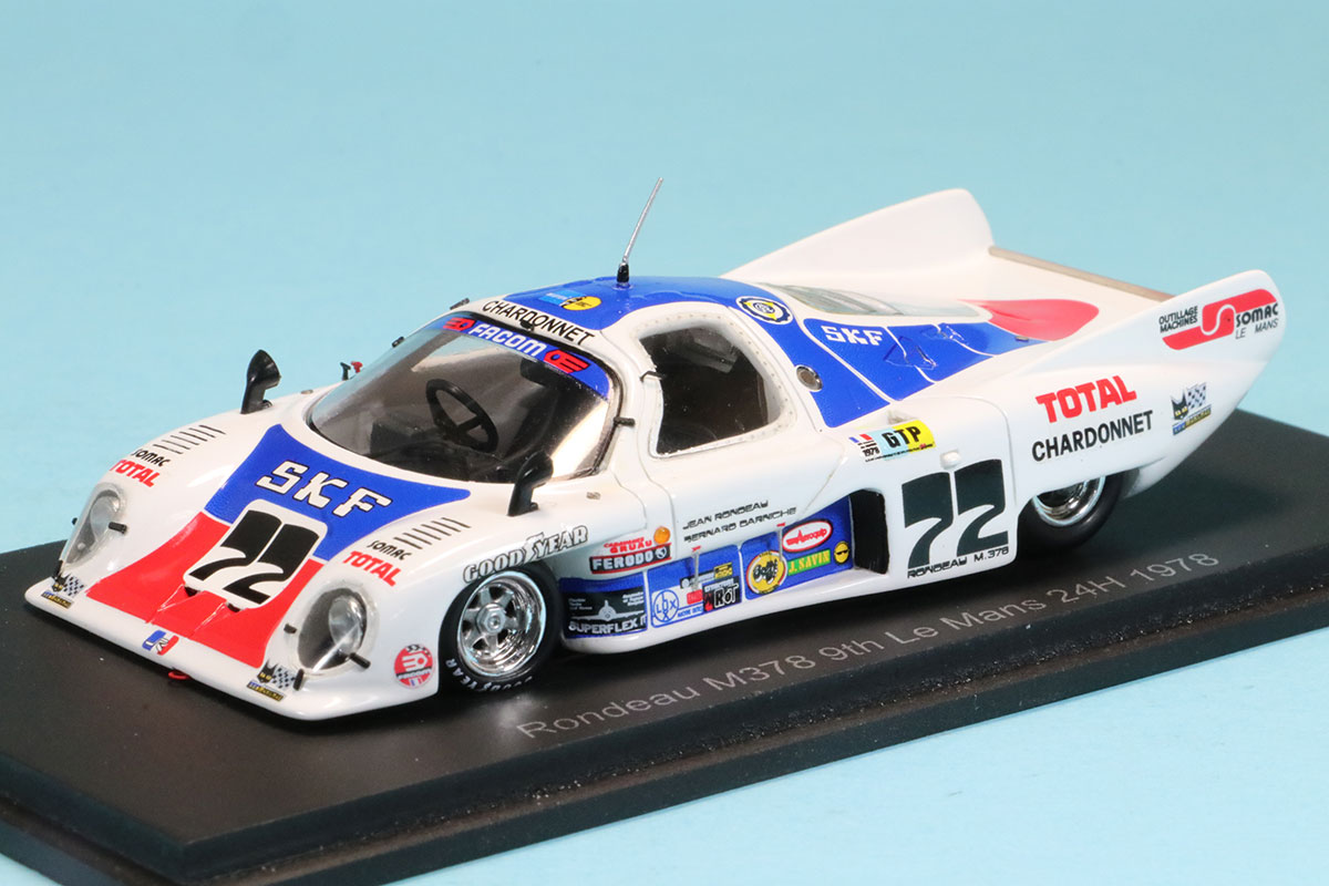 スパーク 1/43 ロンドー M378 ルマン 1978 No.72　S8452