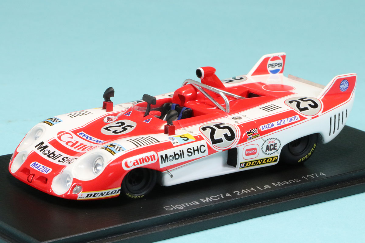 スパーク 1/43 シグマ MC74 ルマン 1974 No.25　S3558