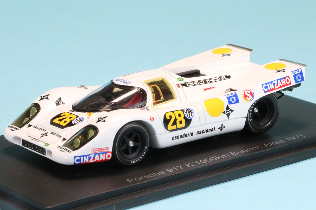 スパーク 1/43 ポルシェ 917K ブエノス・アイレス 1000km 1971 No.28　S9981