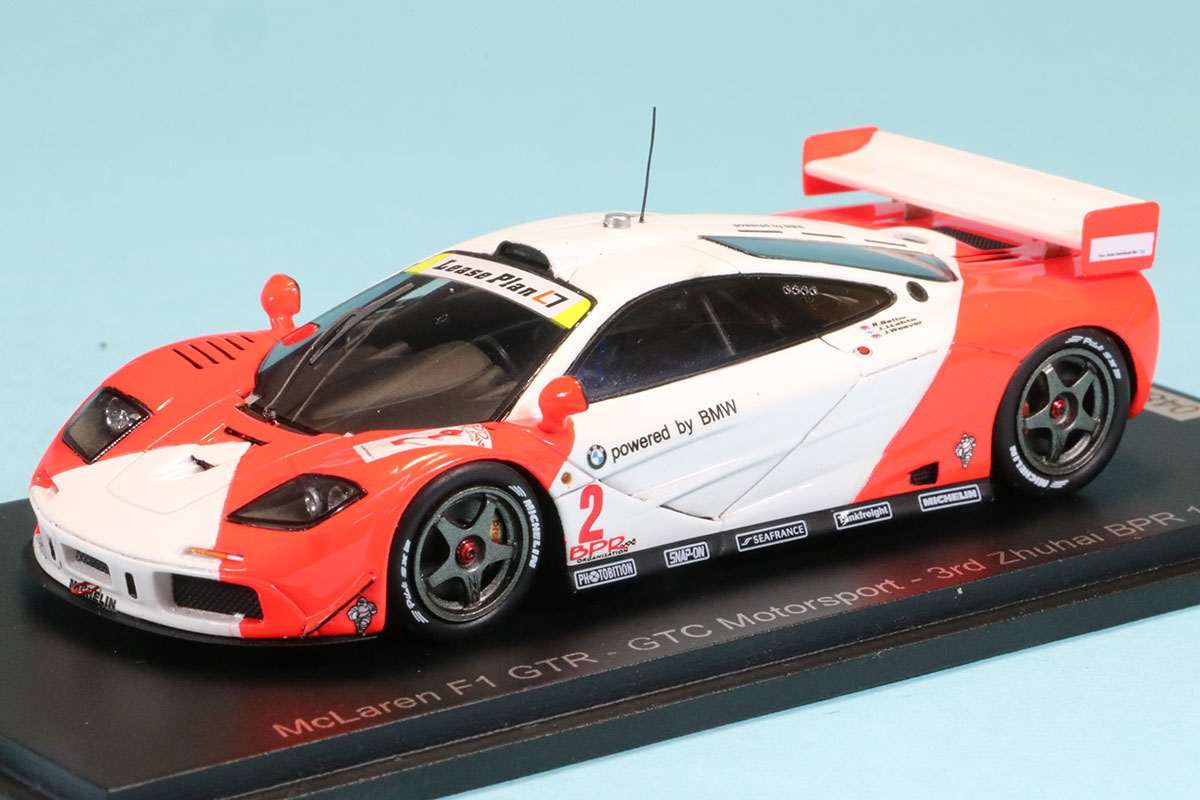 スパーク 1/43 マクラーレン F1 GTR マルボロ BPR ツーハイ 1996