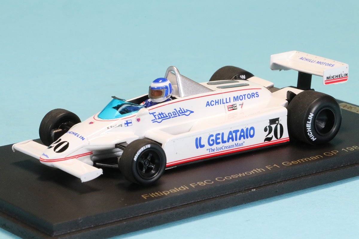 レースランド特注スパーク 1/43 フィッティパルディ F8C コスワース