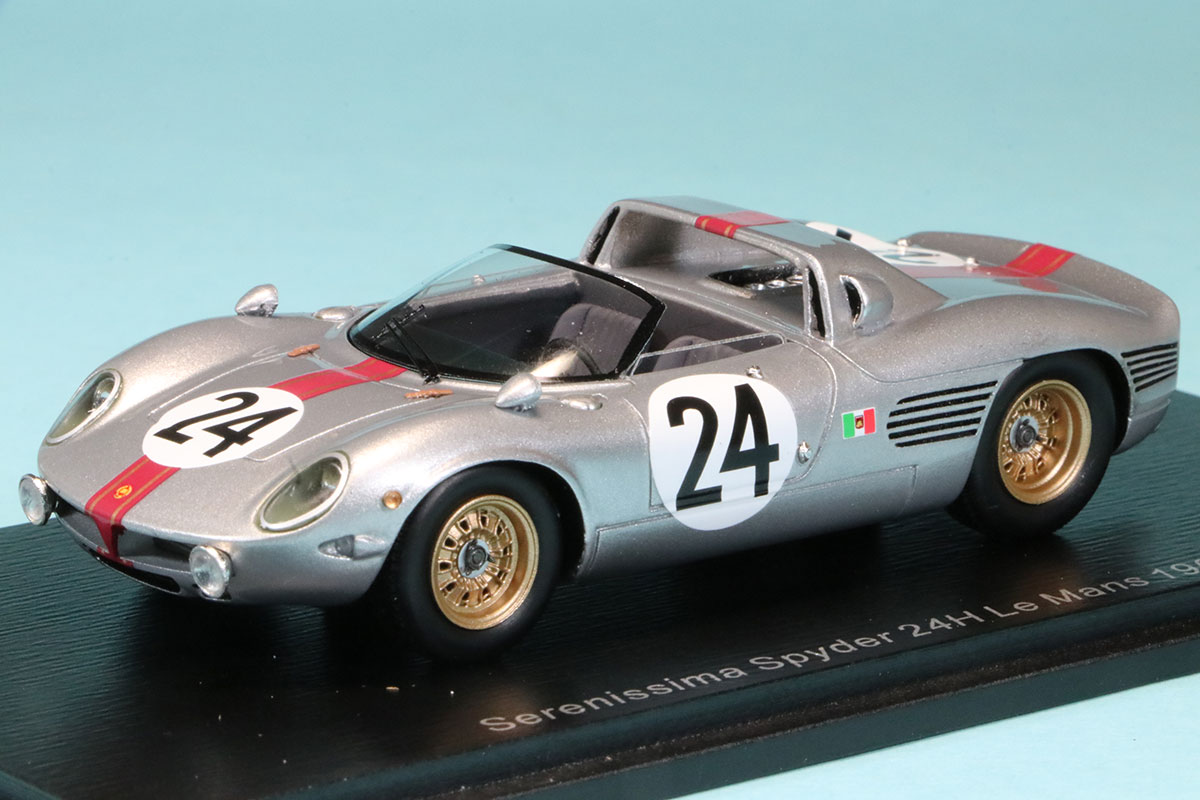 スパーク 1/43 セレニッシマ スパイダー ルマン 24h 1966 No.24