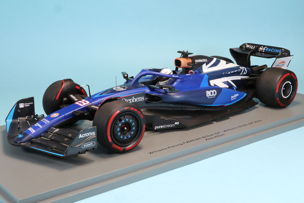 スパーク 1/18 ウィリアムズ FW45 USA GP 2023 A.アルボン 18S964