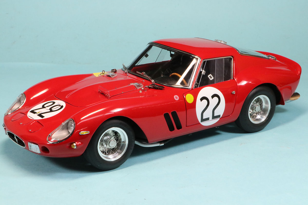 CMC  1/18 フェラーリ 250 GTO LHD（左ハンドル） ルマン 1962 No.22 3rd.　M-253