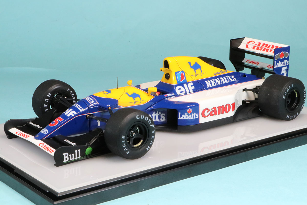 ロムファクトリー 1/20 ウィリアムズ FW14B イギリス GP 1992 N.マンセル 母国GP優勝　 RFF090528_TKD