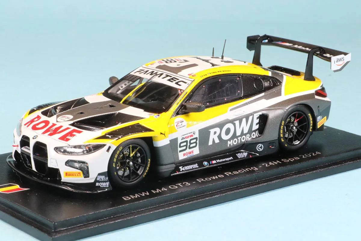 スパーク 1/43 BMW M4 GT3 No.98 Rowe Racing スパ 24h 2024　SB836