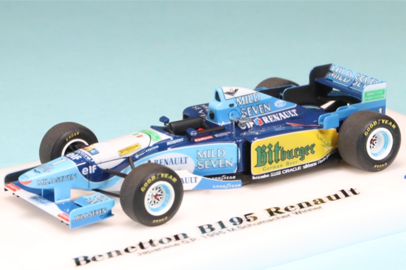 ロムファクトリー 1/43 ベネトン B195 日本GP 1995 M.シューマッハ