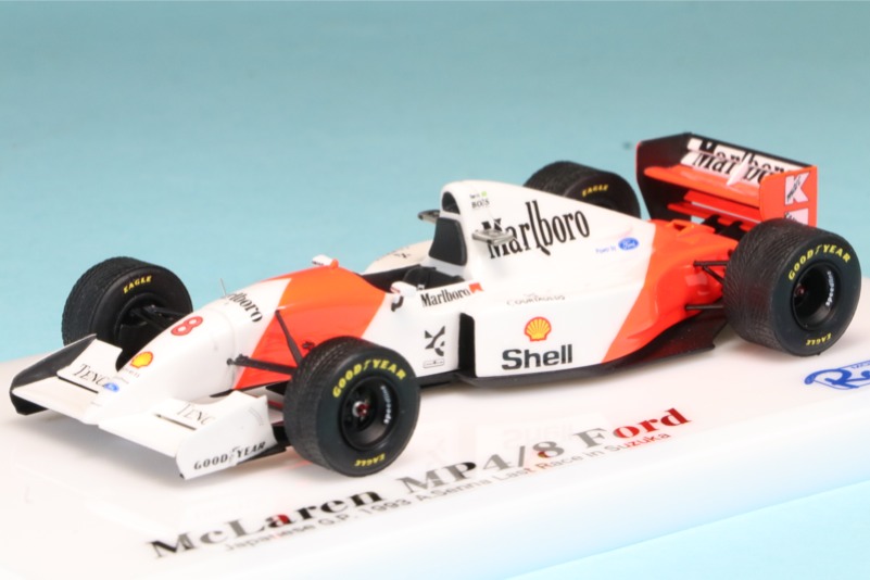 ロムファクトリー 1/43 マクラーレン MP4/8 日本GP A.セナ スズカ ラストラン　RFTMK334_KC