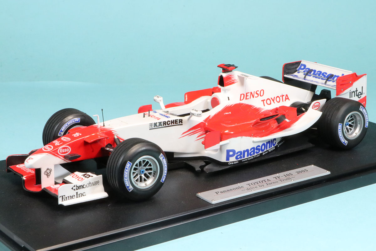 個人製作完成品 委託販売品 1/20 トヨタ TF105 2005 J.トゥルー