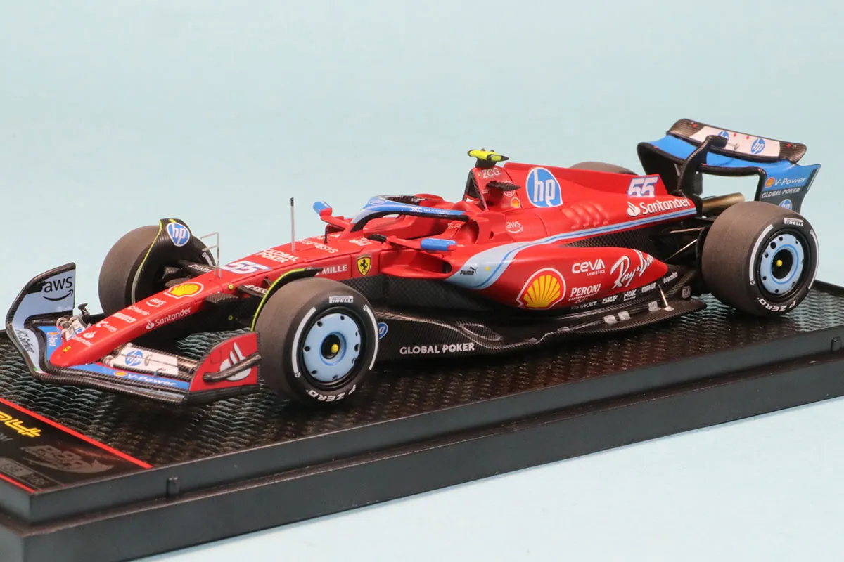 BBR 1/43 フェラーリ SF-24 マイアミGP 2024 C.サインツ 5th