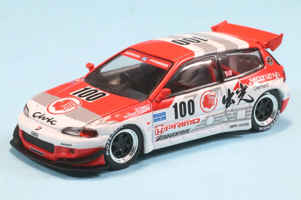 POPレース 1/64 パンデム ホンダ シビック EG6 Ver.1.5 出光モーション　PR640212