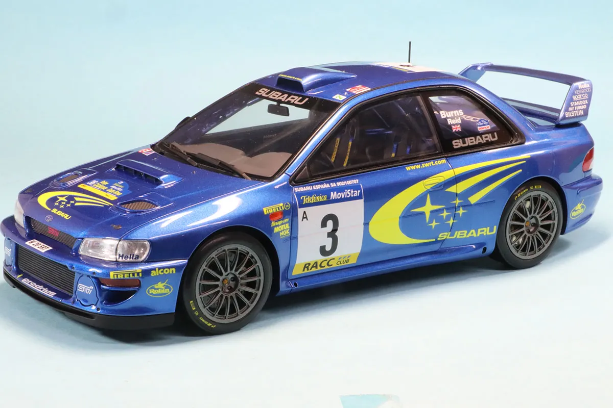 オットーモビル 1/18 スバル インプレッサ S6 WRC カタルーニャ ラリー 2000 No.3　OTM472