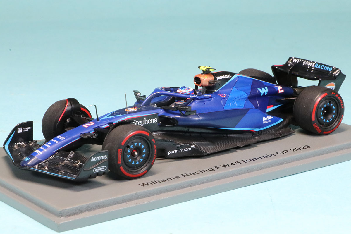 スパーク 1/43 ウィリアム FW45 バーレーン GP 2023 L.サージェント