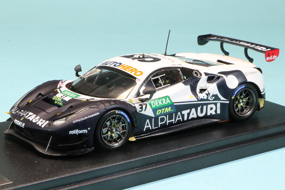 Ferrari 488 GT3 レッドブル 1/43 ルックスマート 1/43 フェラーリ 488 GT3 Evo. レッドブル DTM