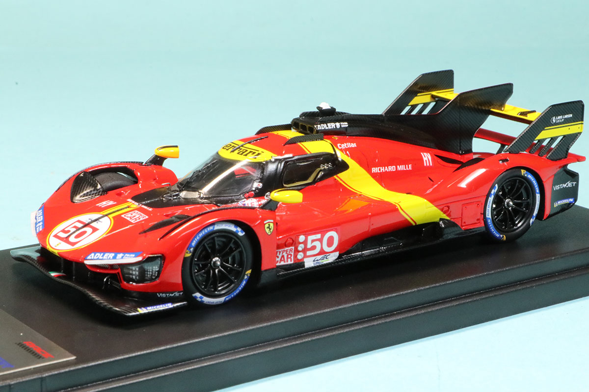 LOOKSMART ルックスマート 1/43 フェラーリ 499P 83号車 Ferrari 499P No.83 AF Corse Le Mans 24H 2024 Scale 1:43