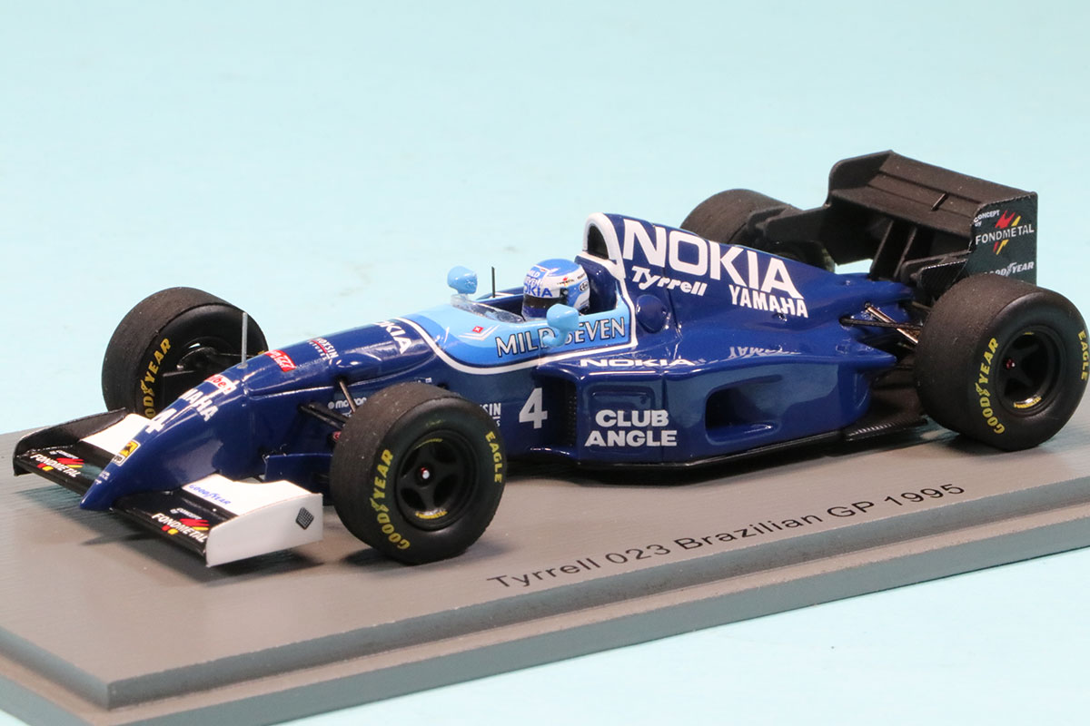 スパーク 1/43 ティレル 023 ブラジルGP 1995 M.サロ　S6974